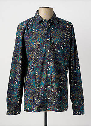 Chemise manches longues vert HARRIS WILSON homme