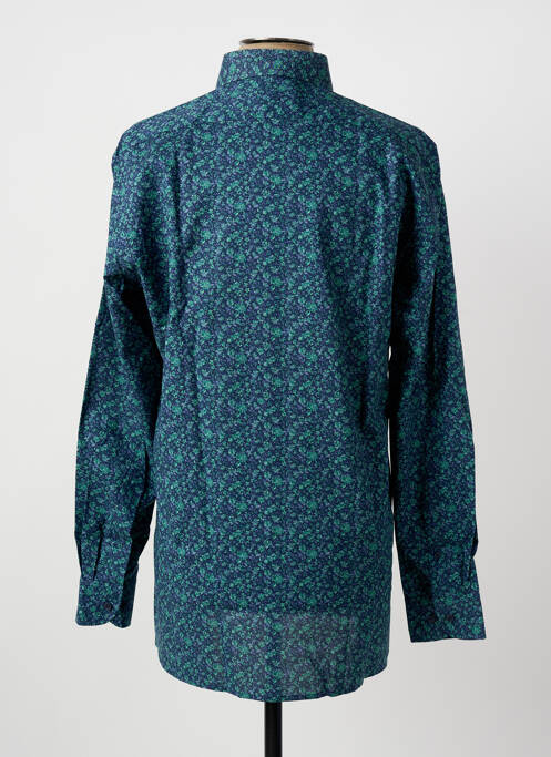 Chemise manches longues coupe cintrée bleu MARVELIS homme
