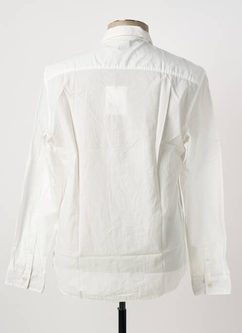 Chemise manches longues coupe cintrée blanc HARRIS WILSON homme