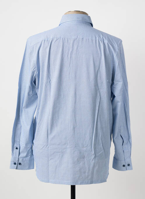 Chemise manches longues bleu MARVELIS homme