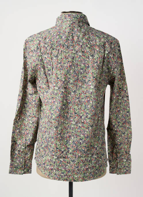 Chemise manches longues vert HARRIS WILSON homme