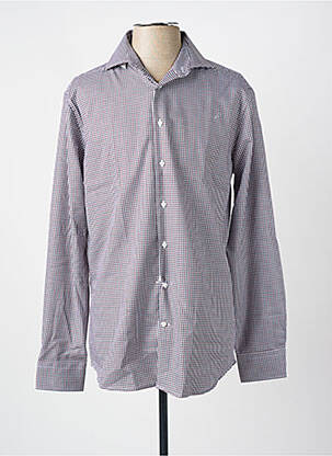 Chemise manches longues coupe droite blanc SEIDEN STICKER homme