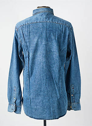 Chemise manches longues coupe cintrée bleu U.S. POLO ASSN homme
