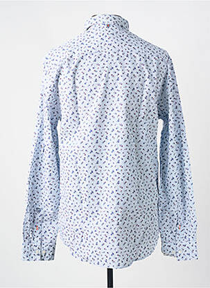 Chemise manches longues imprimé fleurs bleu CAMBRIDGE homme