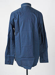 Chemise manches longues bleu SEIDEN STICKER homme seconde vue