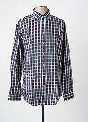 Chemise manches longues bleu SEIDEN STICKER homme seconde vue