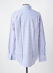 Chemise manches longues bleu SEIDEN STICKER homme seconde vue