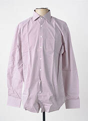 Chemise manches longues rouge SEIDEN STICKER homme seconde vue