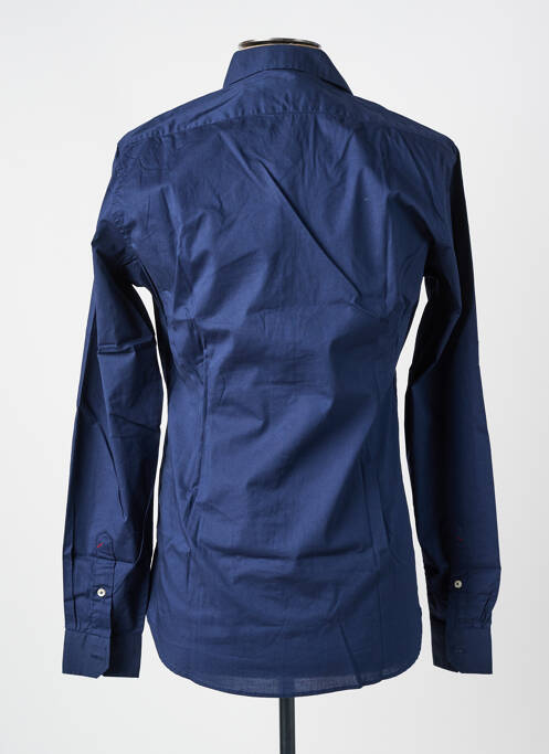 Chemise manches longues coupe cintrée bleu U.S. POLO ASSN homme