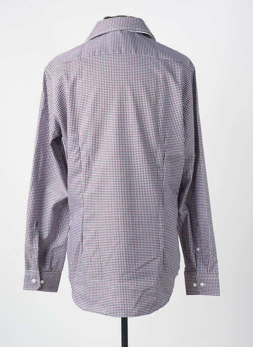 Chemise manches longues blanc SEIDEN STICKER homme