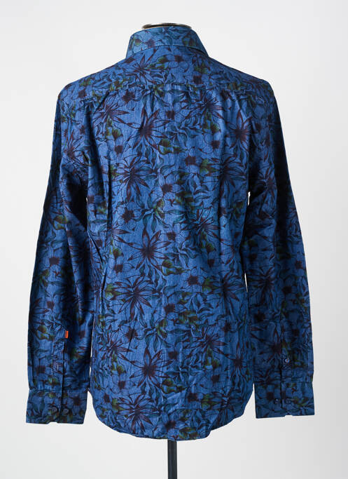 Chemise manches longues bleu CALAMAR homme