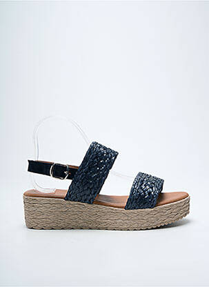 Sandales/Nu pieds noir EVA FRUTOS femme