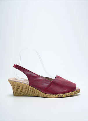 Sandales/Nu pieds rouge EVA FRUTOS femme