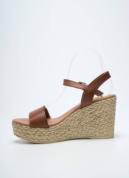 Sandales/Nu pieds marron EVA FRUTOS femme