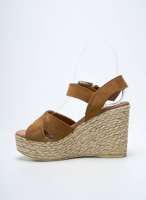 Sandales/Nu pieds marron EVA FRUTOS femme