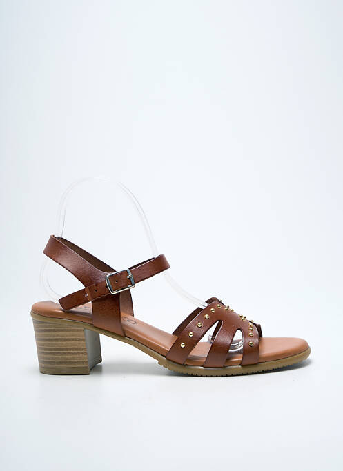Sandales/Nu pieds marron EVA FRUTOS femme