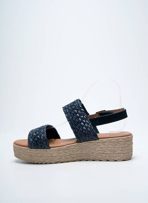 Sandales/Nu pieds noir EVA FRUTOS femme