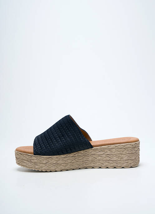 Mules/Sabots noir EVA FRUTOS femme