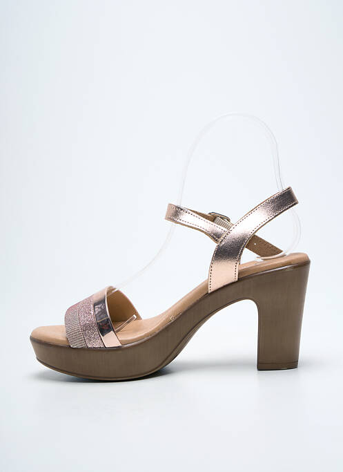 Sandales/Nu pieds rose EVA FRUTOS femme