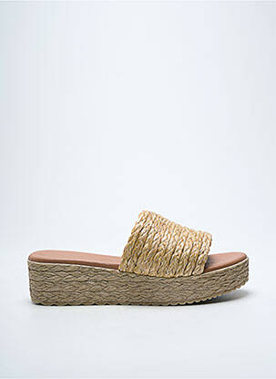 Mules/Sabots beige EVA FRUTOS femme