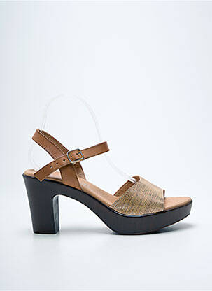 Sandales/Nu pieds marron EVA FRUTOS femme