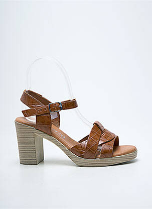 Sandales/Nu pieds marron EVA FRUTOS femme