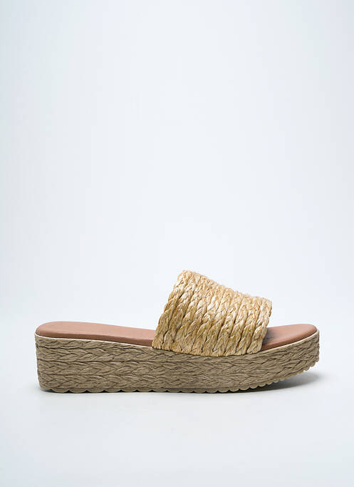 Mules/Sabots beige EVA FRUTOS femme