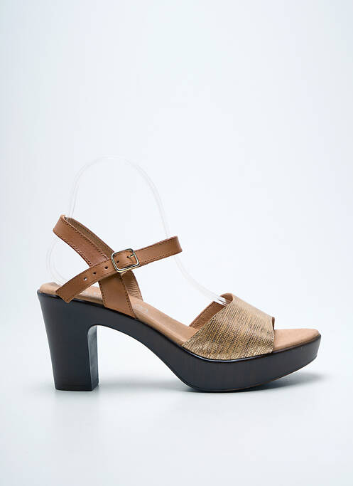 Sandales/Nu pieds marron EVA FRUTOS femme