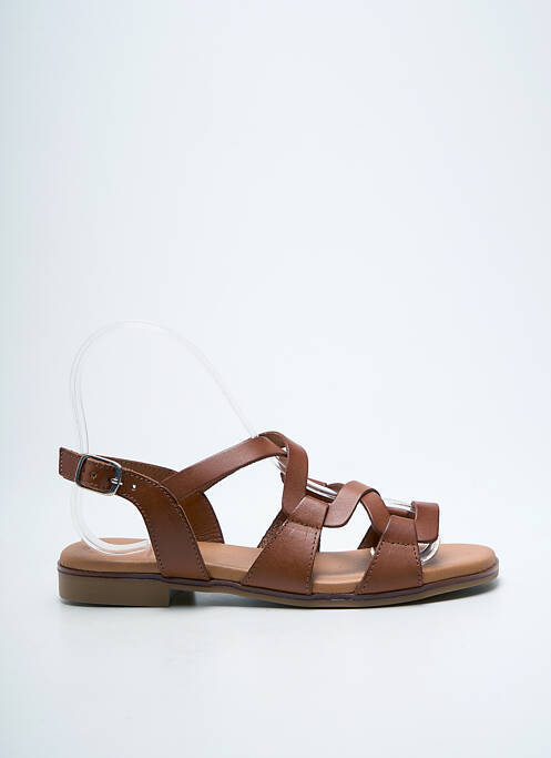 Sandales/Nu pieds marron EVA FRUTOS femme