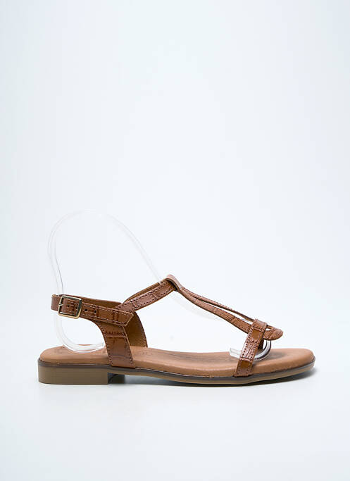 Sandales/Nu pieds marron EVA FRUTOS femme