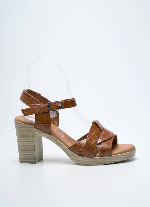 Sandales/Nu pieds marron EVA FRUTOS femme