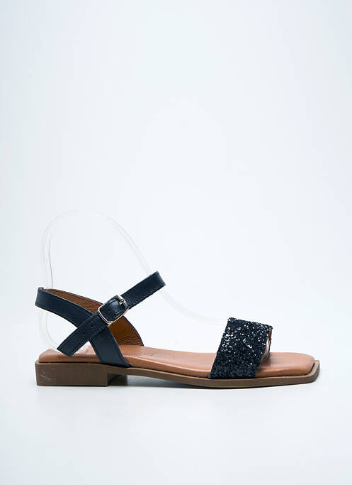 Sandales/Nu pieds noir EVA FRUTOS femme