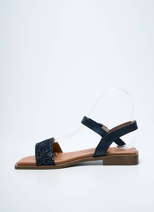 Sandales/Nu pieds noir EVA FRUTOS femme