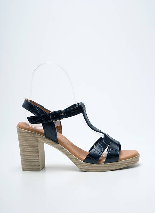 Sandales/Nu pieds noir EVA FRUTOS femme