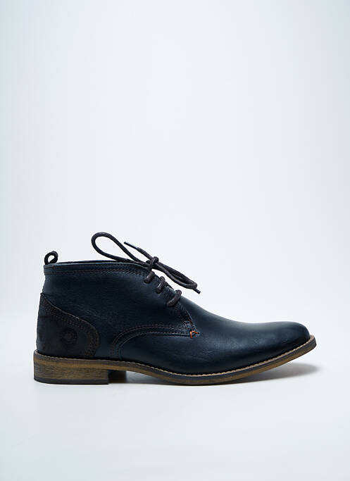 Bottines/boots semelle amovible talon bas marron BULLBOXER homme
