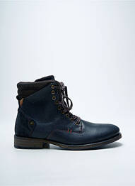 Bottines/boots fermeture lacets talon bas noir BULLBOXER homme