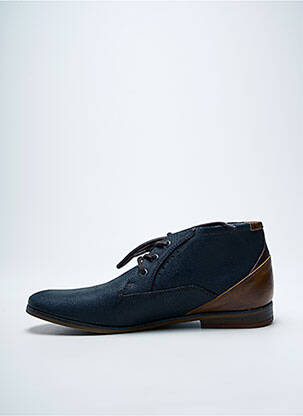 Bottines/boots fermeture lacets talon bas noir BULLBOXER homme