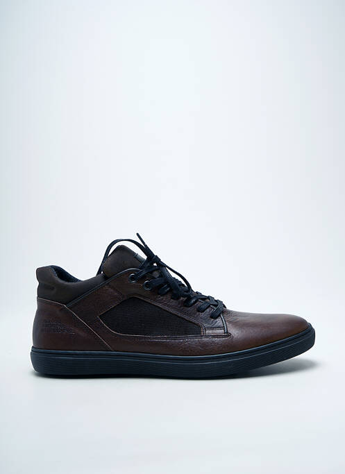 Baskets bout rond bout rond marron BULLBOXER homme