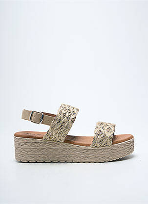 Sandales/Nu pieds beige EVA FRUTOS femme