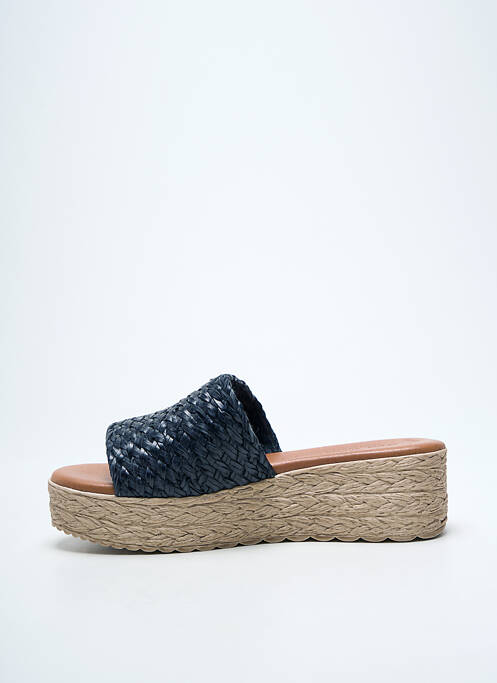 Mules/sabots talon compensé talon de 4 à 6cm noir EVA FRUTOS femme