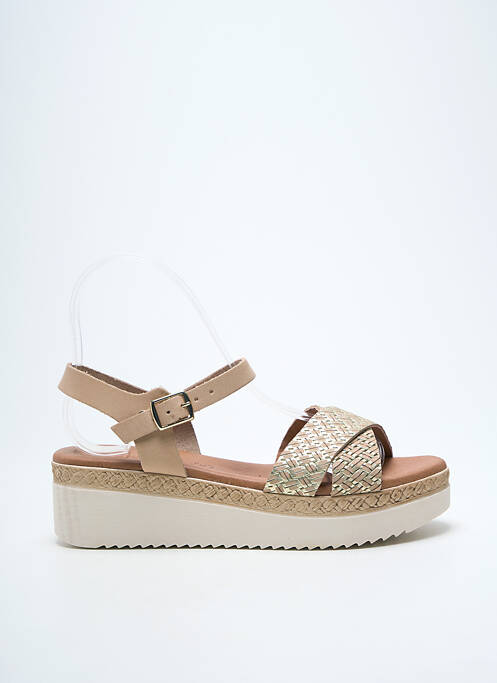 Sandales/Nu pieds beige EVA FRUTOS femme