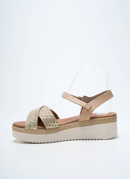 Sandales/Nu pieds beige EVA FRUTOS femme