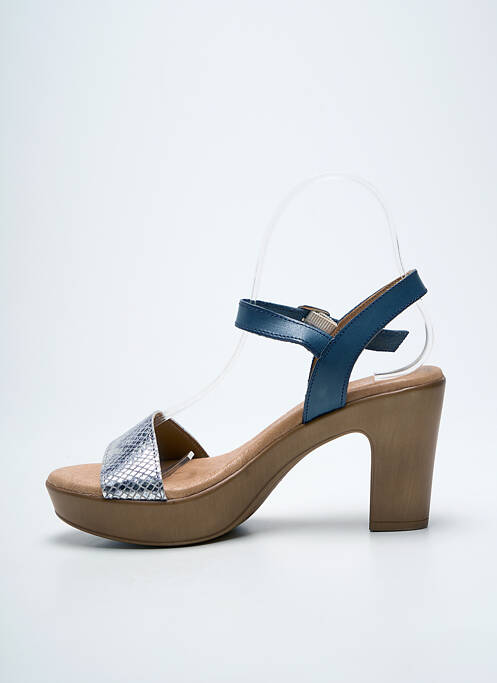 Sandales/Nu pieds argent EVA FRUTOS femme