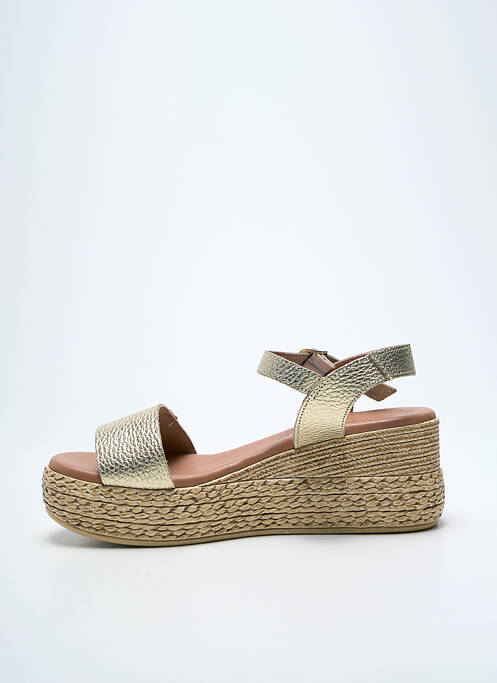 Sandales/Nu pieds or EVA FRUTOS femme