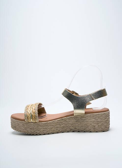 Sandales/Nu pieds or EVA FRUTOS femme