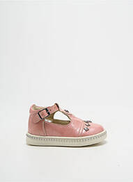 Bottillons fermeture boucle(s) bout rond rose MOD8 fille
