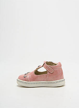 Bottillons fermeture boucle(s) bout rond rose MOD8 fille
