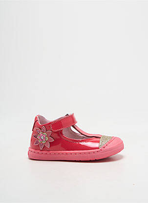 Bottillons fermeture scratch bout rond rose FRANCO ROMAGNOLI fille