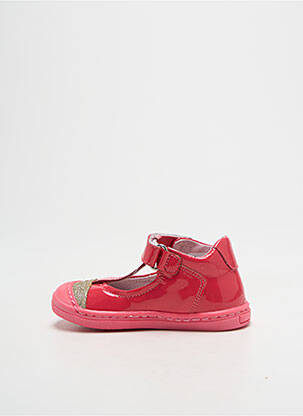 Bottillons fermeture scratch bout rond rose FRANCO ROMAGNOLI fille