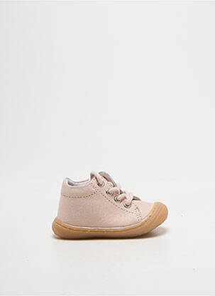 Bottillons tissage tissage pailleté bout rond rose BELLAMY fille